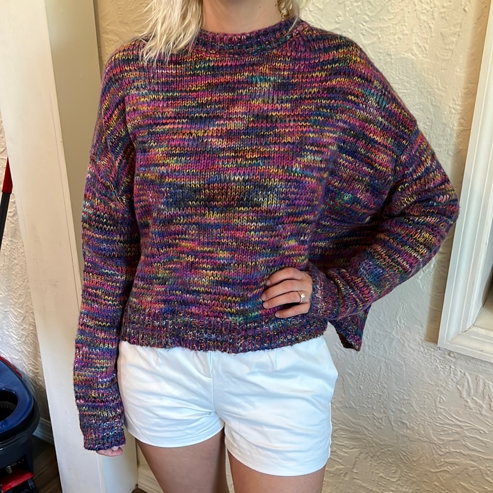Freeway multi colored sweater